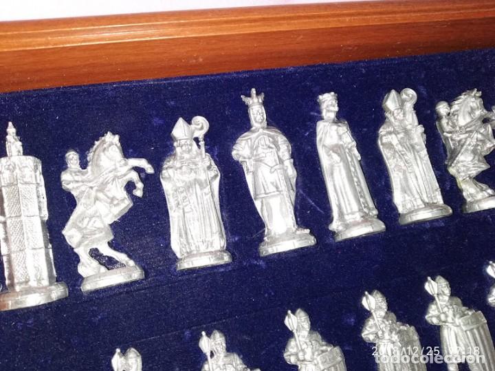 Antig&uuml;edades: AJEDREZ TEMATICO LUJO PERFECTO ESTADO - Foto 4