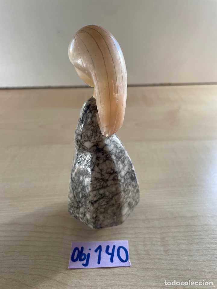 Antig&uuml;edades: FIGURA VIRGEN DE GRANITO - Foto 2