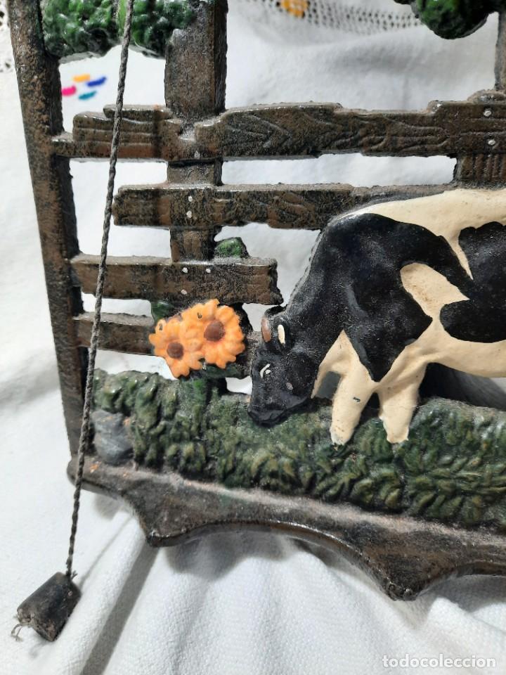 Antig&uuml;edades: Antiguo atril de hierro colado - Foto 3