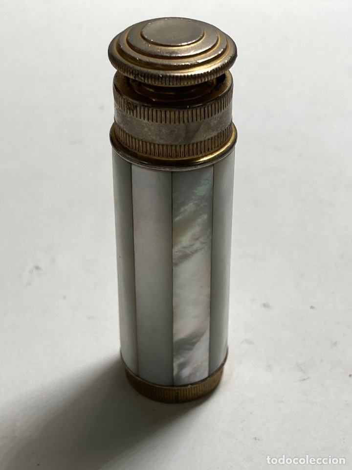 Antig&uuml;edades: PERFUMERO ATOMIZER VERILIS PARIS EN NACAR. CIRCA 1920 - Foto 1