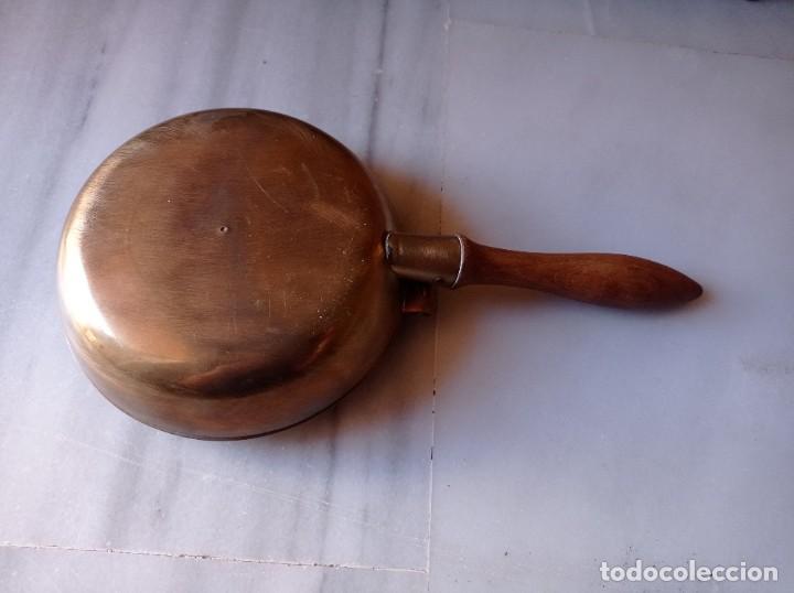 Antig&uuml;edades: CALENTADOR ANTIGUO DE BRONCE - Foto 4