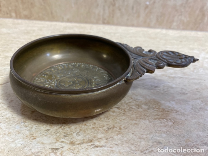 Antig&uuml;edades: Cata vinos catavinos tastevin en bronce. - Foto 2