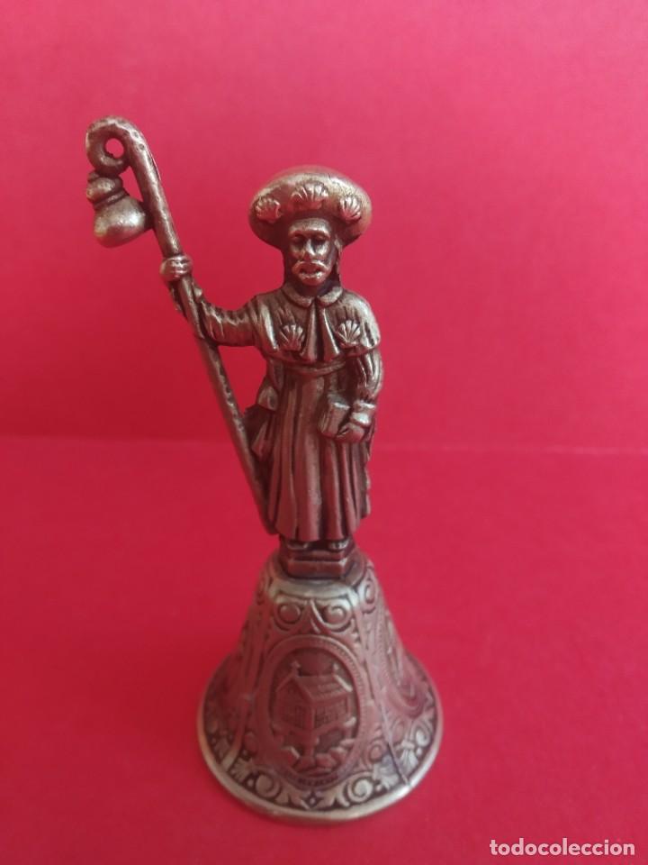 Antig&uuml;edades: CAMPANILLA SANTIAGO AP&Oacute;STOL - CAMPANA - Foto 1