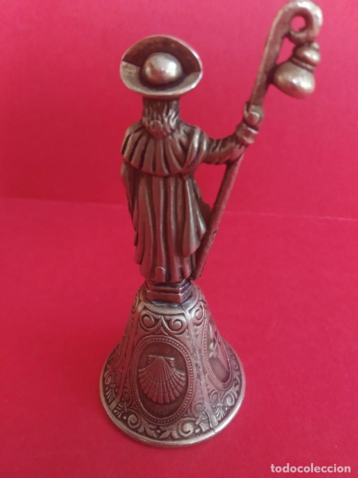 Antig&uuml;edades: CAMPANILLA SANTIAGO AP&Oacute;STOL - CAMPANA - Foto 3