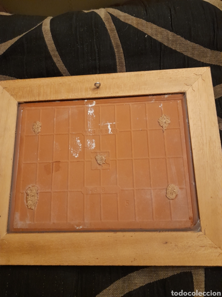 Antig&uuml;edades: Antiguo azulejo enmarcado de 20x15cm - Foto 3