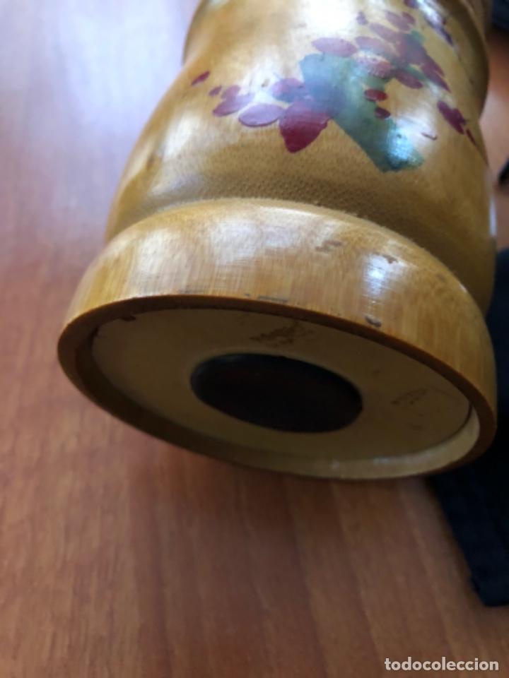 Antig&uuml;edades: Antigua hucha de madera - Foto 3