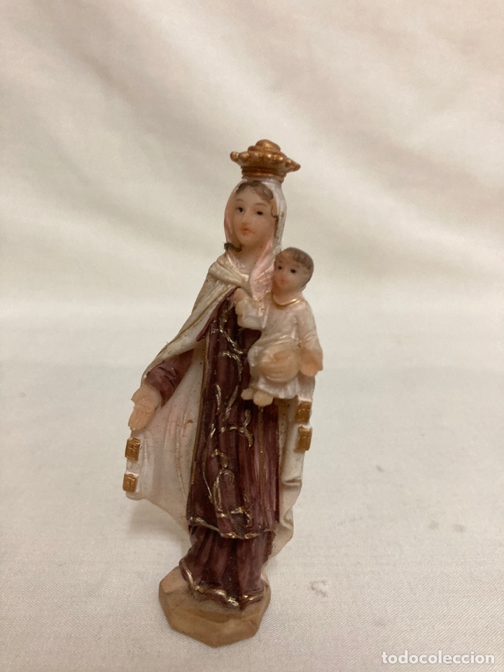 Antig&uuml;edades: Figura Virgen del Carmen , - Foto 2