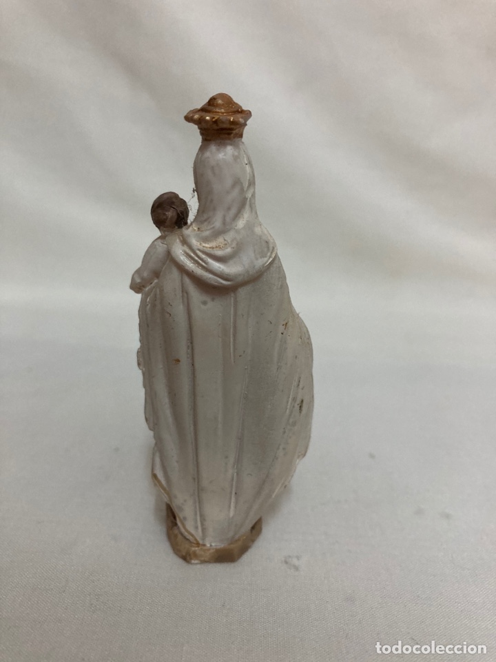 Antig&uuml;edades: Figura Virgen del Carmen , - Foto 4
