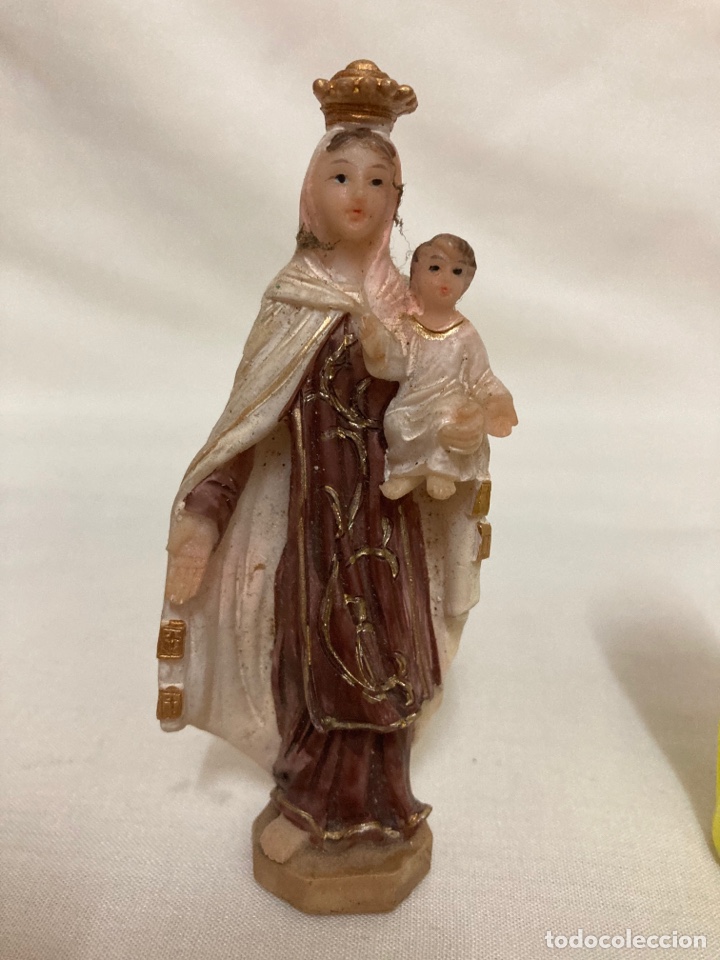 Antig&uuml;edades: Figura Virgen del Carmen , - Foto 1