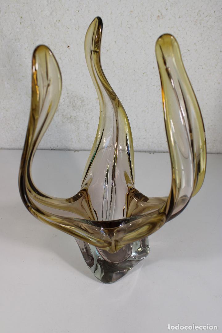 Antig&uuml;edades: frutero centro de mesa cristal de murano - Foto 2