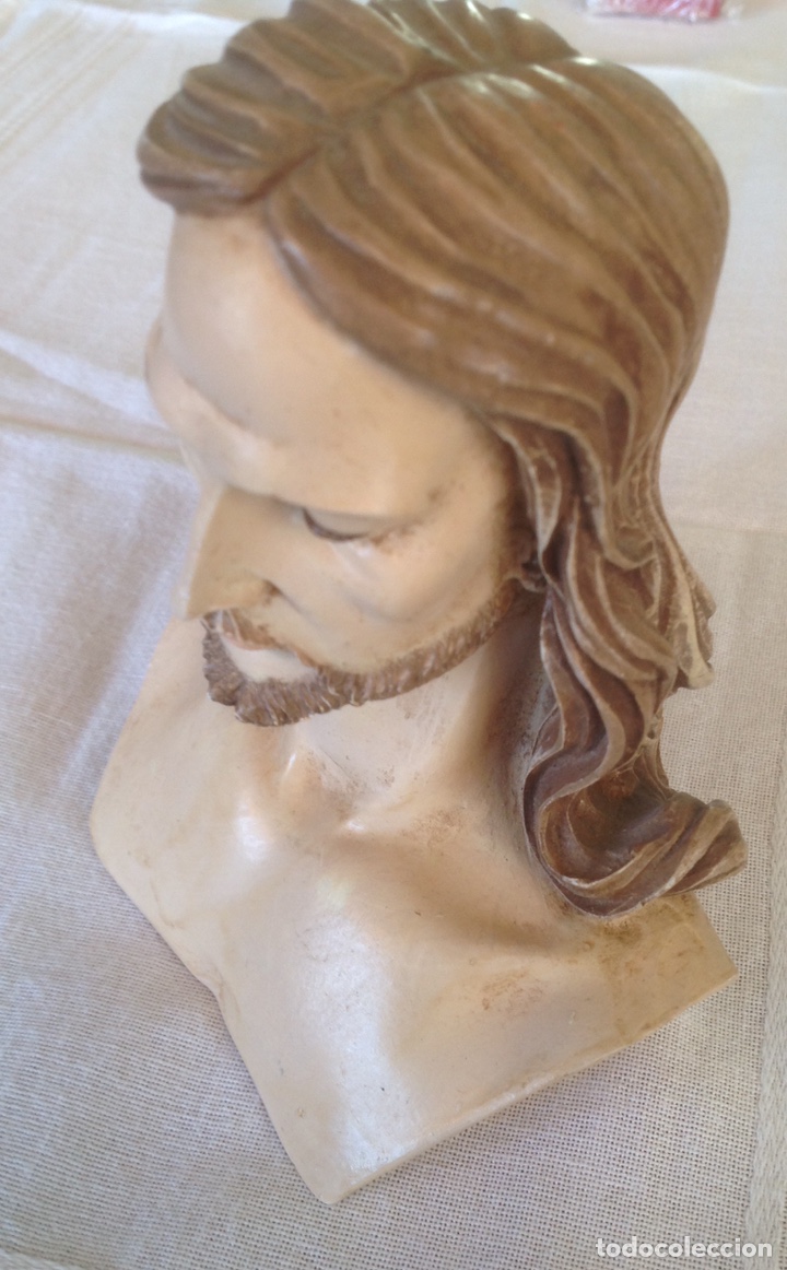 Antig&uuml;edades: MAGN&Iacute;FICO BUSTO DE CRISTO - Foto 5