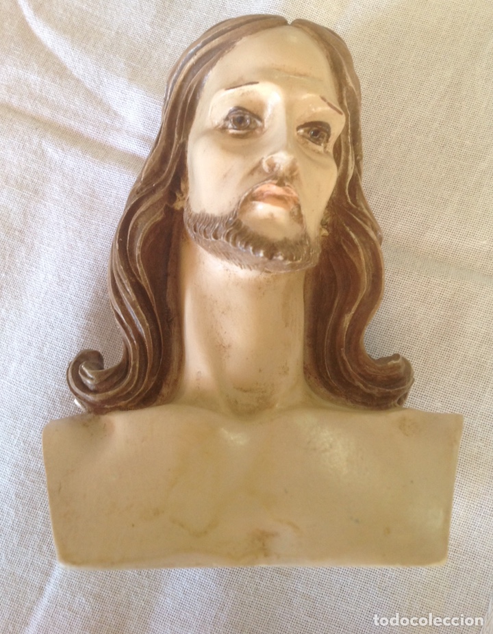 Antig&uuml;edades: MAGN&Iacute;FICO BUSTO DE CRISTO - Foto 7