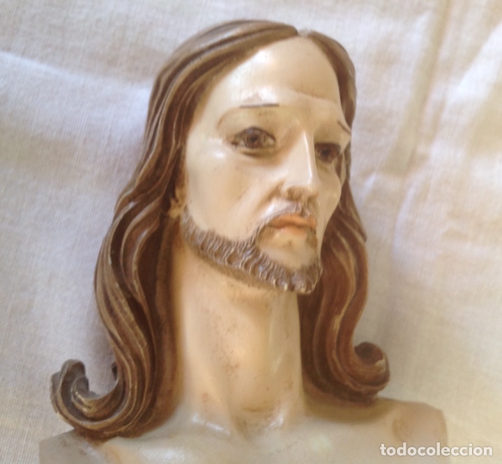 Antig&uuml;edades: MAGN&Iacute;FICO BUSTO DE CRISTO - Foto 12