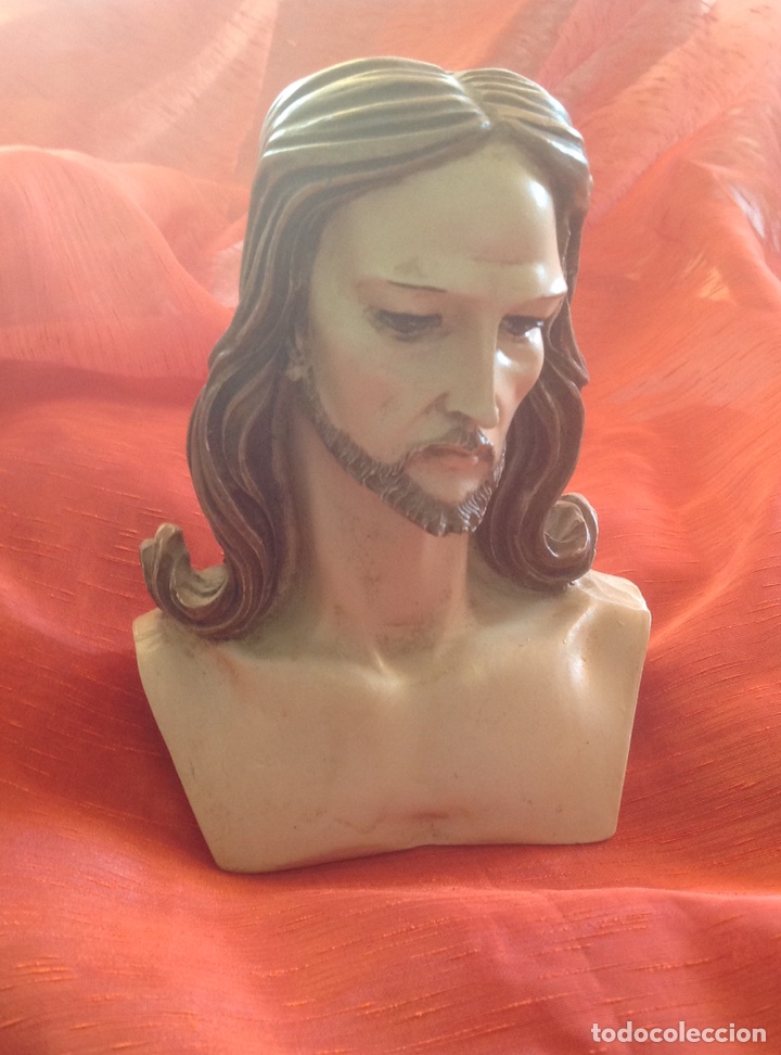 Antig&uuml;edades: MAGN&Iacute;FICO BUSTO DE CRISTO - Foto 1
