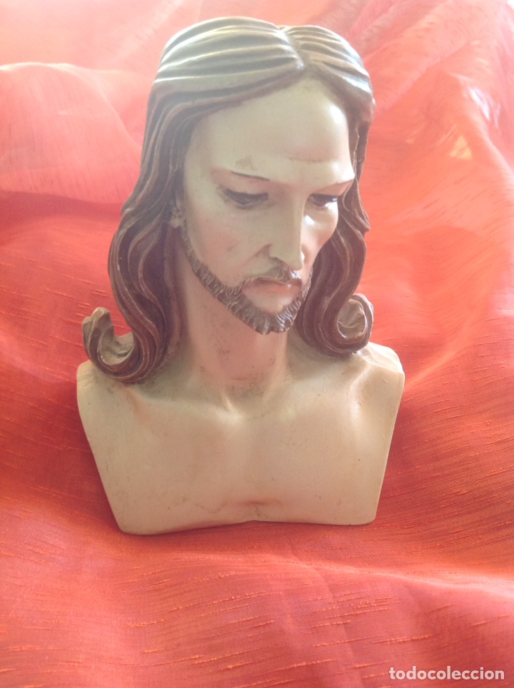 Antig&uuml;edades: MAGN&Iacute;FICO BUSTO DE CRISTO - Foto 3