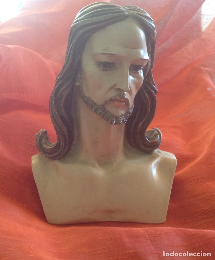Antig&uuml;edades: MAGN&Iacute;FICO BUSTO DE CRISTO - Foto 2