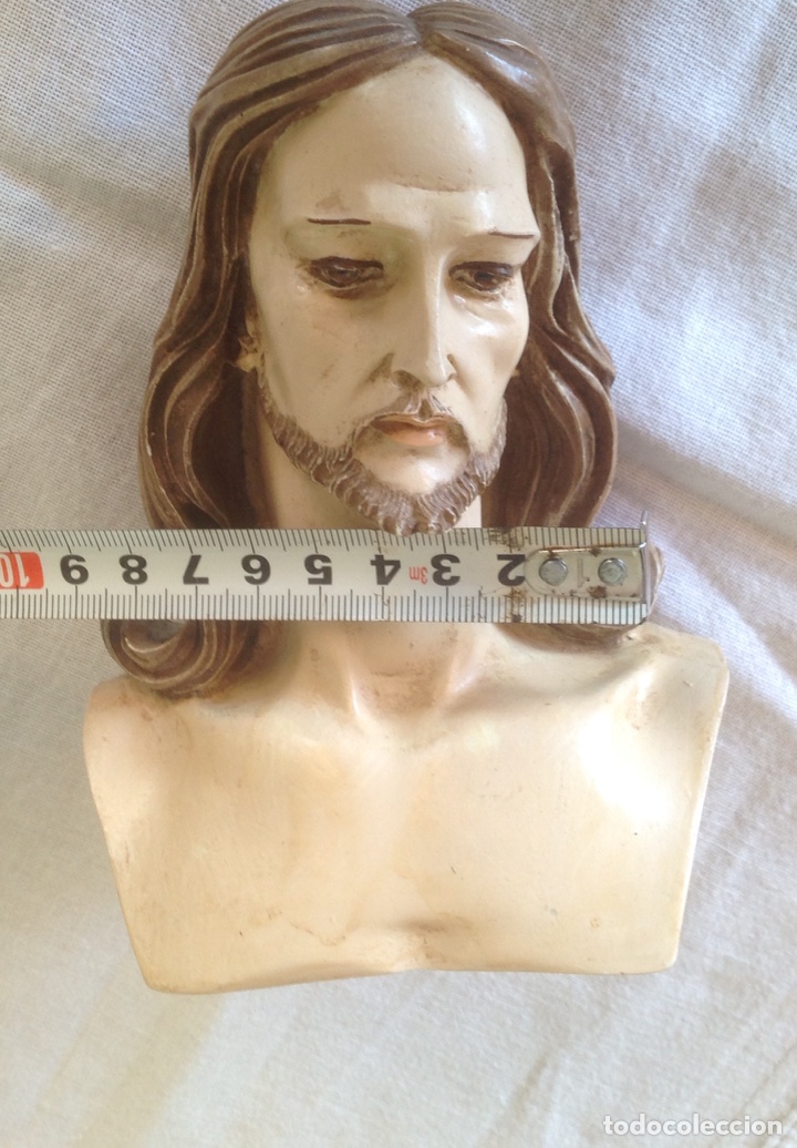 Antig&uuml;edades: MAGN&Iacute;FICO BUSTO DE CRISTO - Foto 17