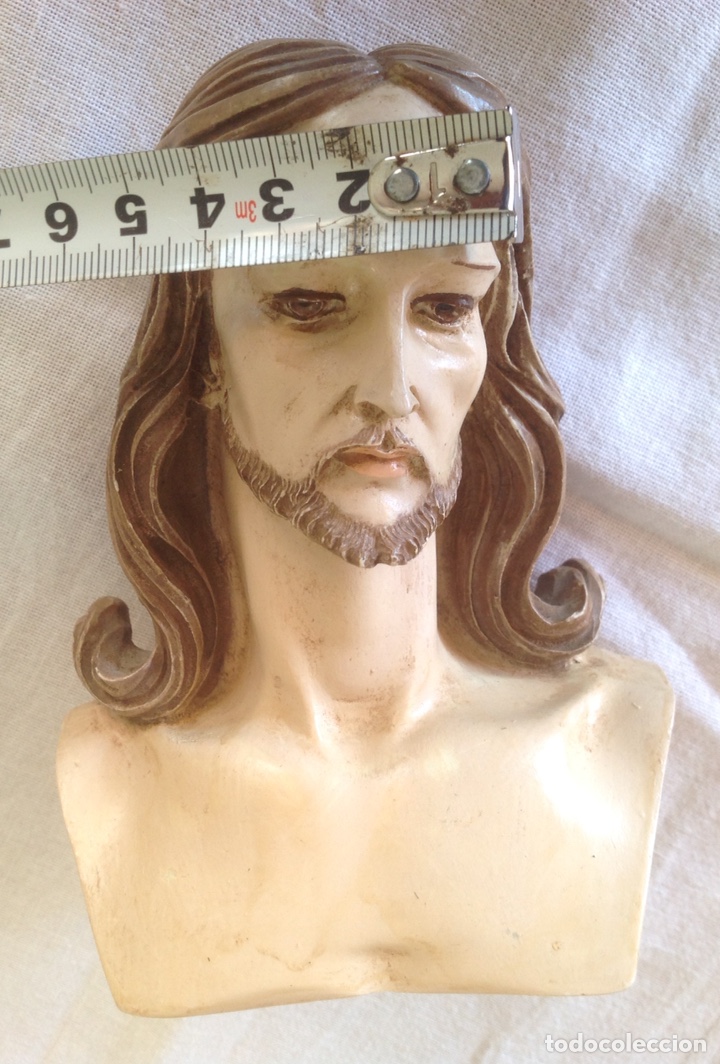 Antig&uuml;edades: MAGN&Iacute;FICO BUSTO DE CRISTO - Foto 18