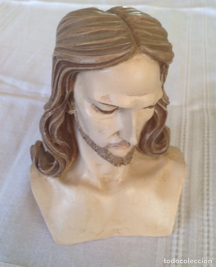 Antig&uuml;edades: MAGN&Iacute;FICO BUSTO DE CRISTO - Foto 4
