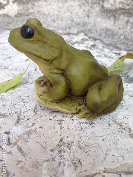 Antiguidades: RANA ESCULTURA MARCA CASTAGNA ITALIA A&Ntilde;O 1998