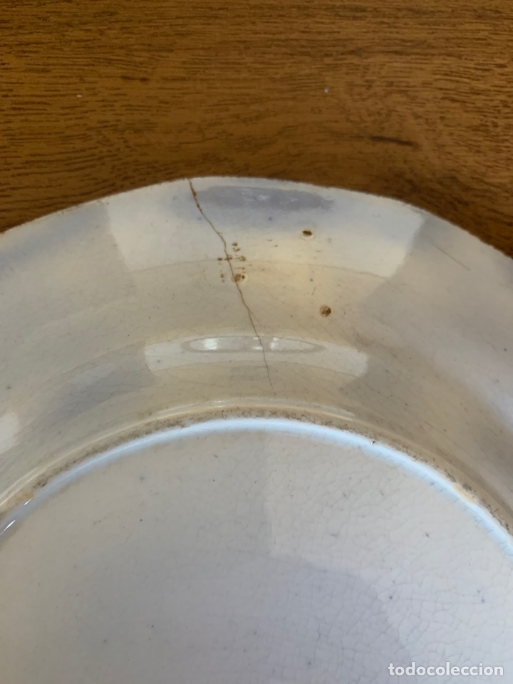 Antig&uuml;edades: Plato de cer&aacute;mica de sargadelos - Foto 3