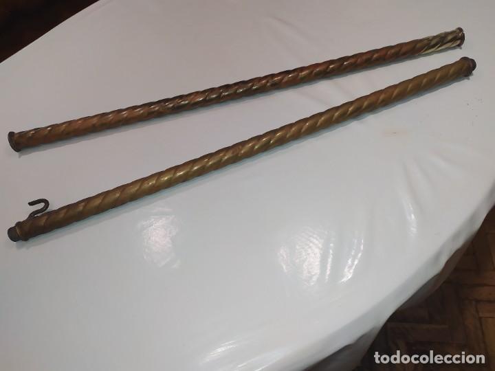 Antig&uuml;edades: BARRAS DE BRONCE CON FORMA SALOM&Oacute;NICA - Foto 1