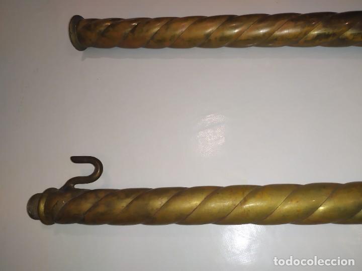 Antig&uuml;edades: BARRAS DE BRONCE CON FORMA SALOM&Oacute;NICA - Foto 2