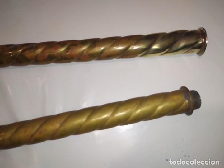 Antig&uuml;edades: BARRAS DE BRONCE CON FORMA SALOM&Oacute;NICA - Foto 3