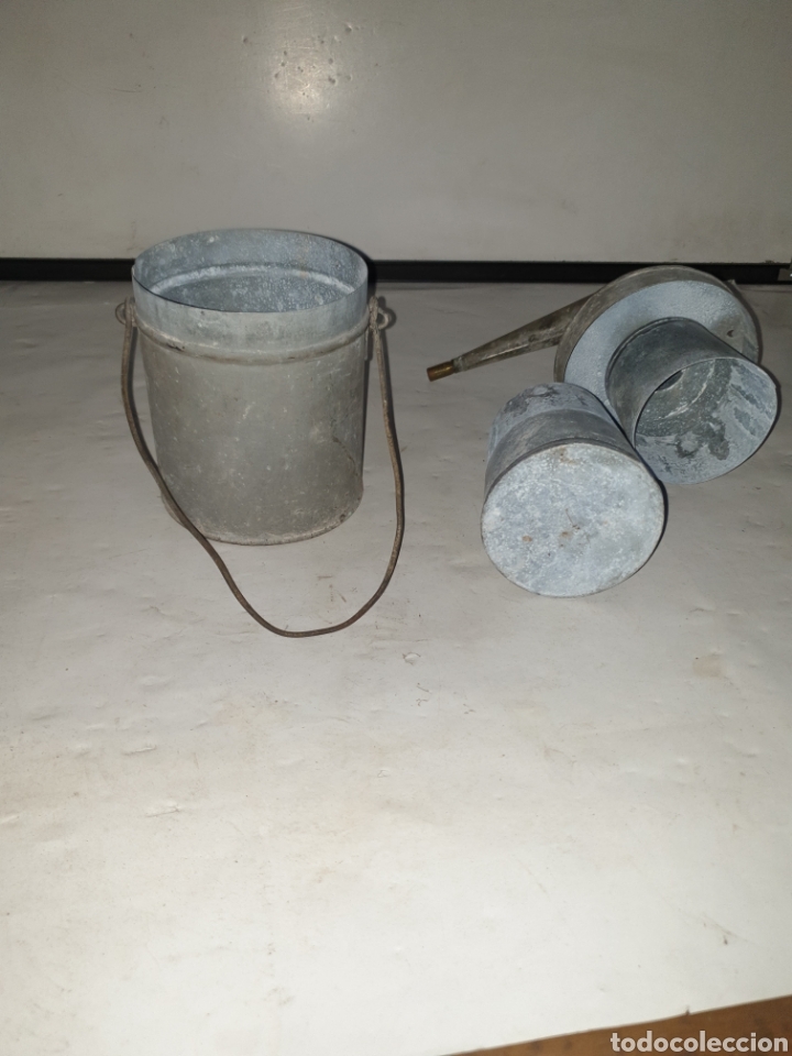 Antig&uuml;edades: CAFETERA/TETERA DE ALUMINIO - Foto 4