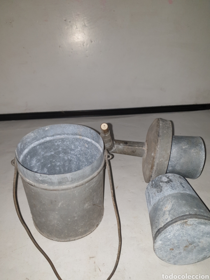Antig&uuml;edades: CAFETERA/TETERA DE ALUMINIO - Foto 5