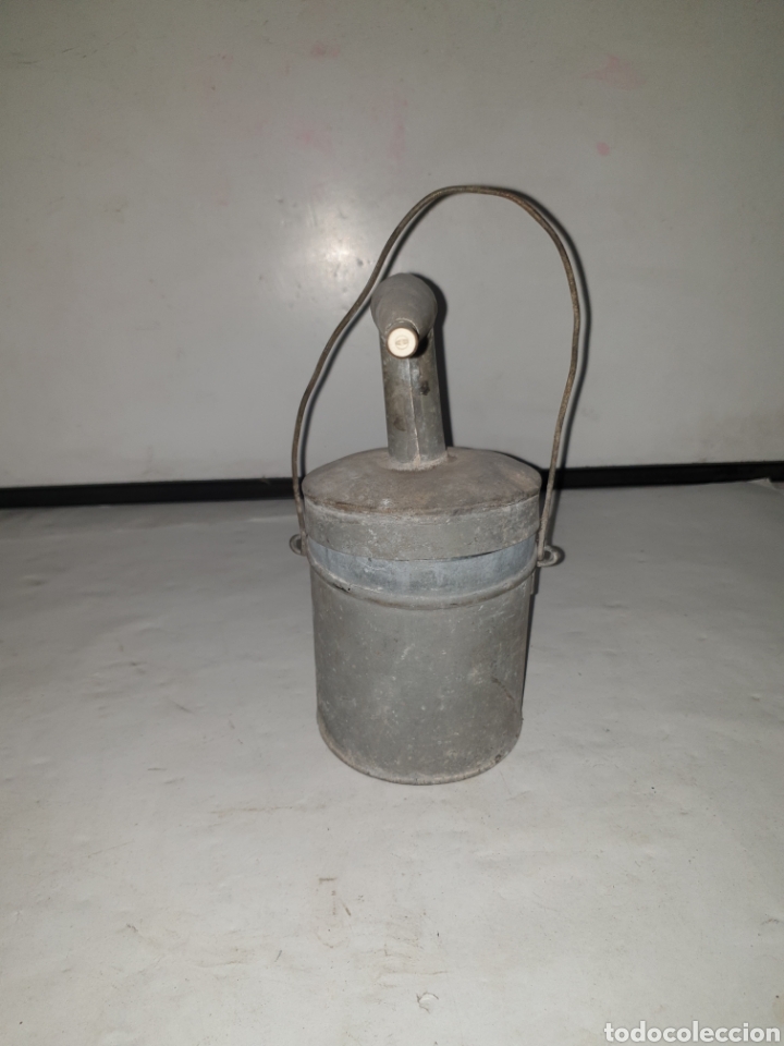 Antig&uuml;edades: CAFETERA/TETERA DE ALUMINIO - Foto 6