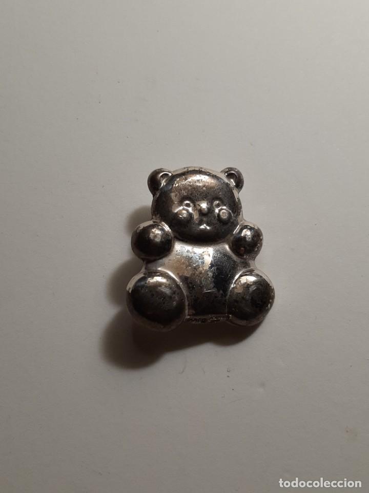 Antig&uuml;edades: Cuchara + pin beb&eacute; de plata 925 - Foto 3