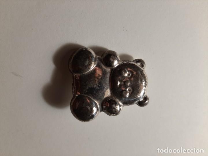 Antig&uuml;edades: Cuchara + pin beb&eacute; de plata 925 - Foto 6