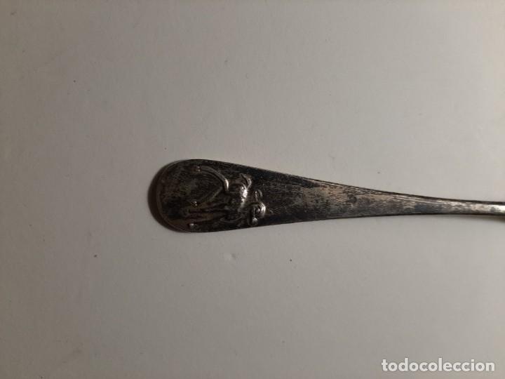 Antig&uuml;edades: Cuchara + pin beb&eacute; de plata 925 - Foto 10