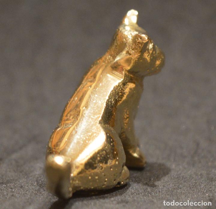 Antig&uuml;edades: FIGURA MINIATURA DE BRONCE GATO - Foto 12