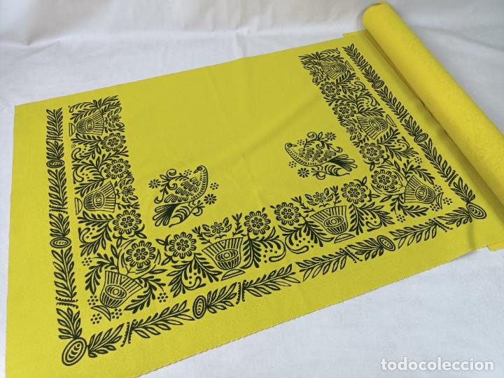 Antig&uuml;edades: Envuelta de pa&ntilde;o estampado para beb&eacute; - Foto 8