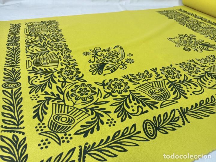 Antig&uuml;edades: Envuelta de pa&ntilde;o estampado para beb&eacute; - Foto 9