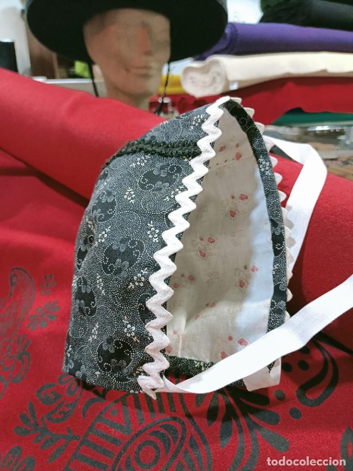 Antig&uuml;edades: GORRO DE PERCAL PARA BEB&Eacute; - Foto 6