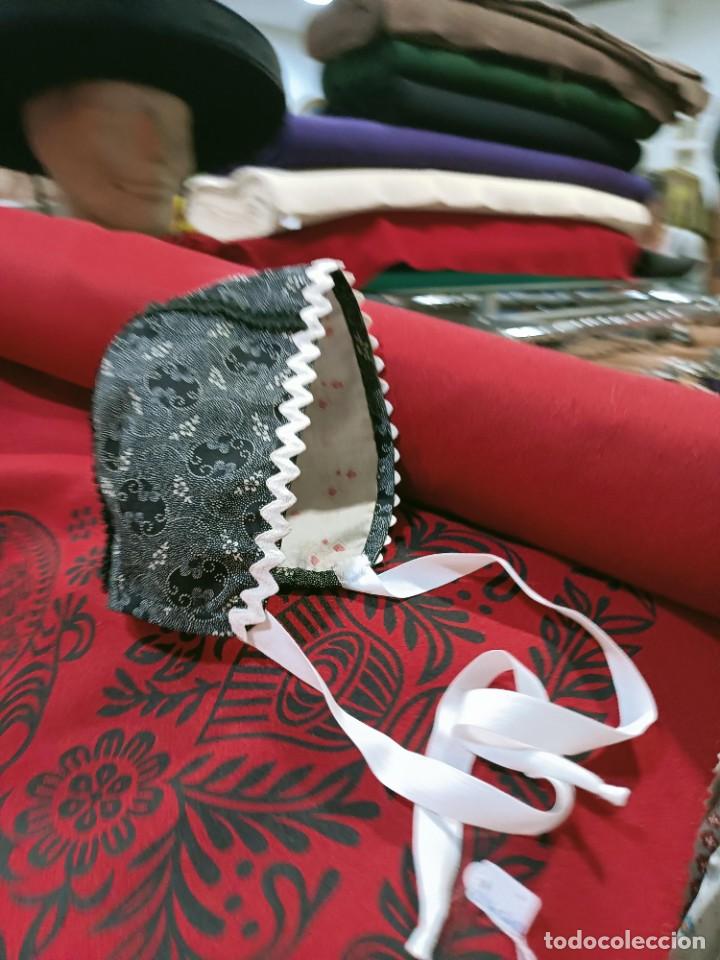 Antig&uuml;edades: GORRO DE PERCAL PARA BEB&Eacute; - Foto 7