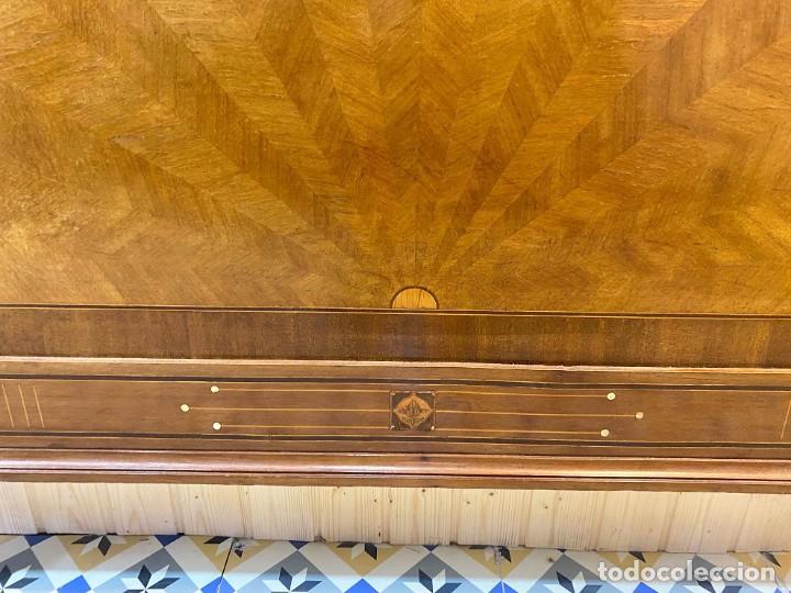 Antig&uuml;edades: PAREJA DE CABECEROS DE 105 EN ROBLE - Foto 3