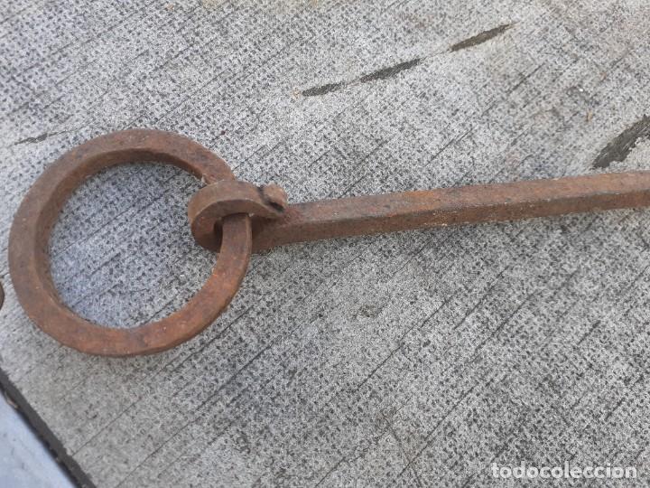 Antig&uuml;edades: Cadena de chimenea, llar, illar - Foto 2