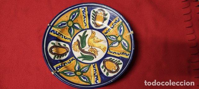 Antig&uuml;edades: ANTIGUO PLATO DE MANISES 30CM - Foto 1