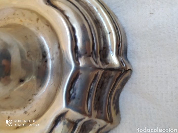 Antig&uuml;edades: Candeleros plata siglo XVIII - Foto 7