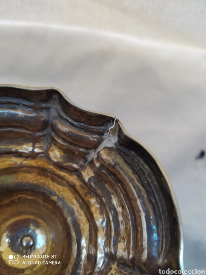 Antig&uuml;edades: Candeleros plata siglo XVIII - Foto 33
