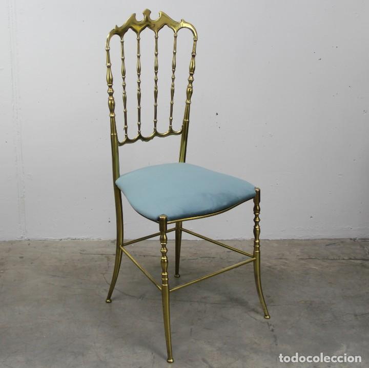 Antig&uuml;edades: Silla chiavari de los a&ntilde;os 60. - Foto 1