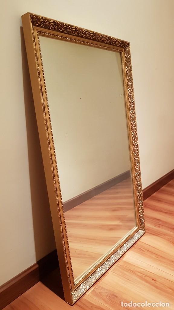 Antig&uuml;edades: Espejo dorado antiguo - Foto 1