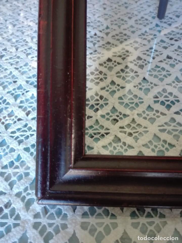 Antig&uuml;edades: Marco negro siglo 19 - Foto 2