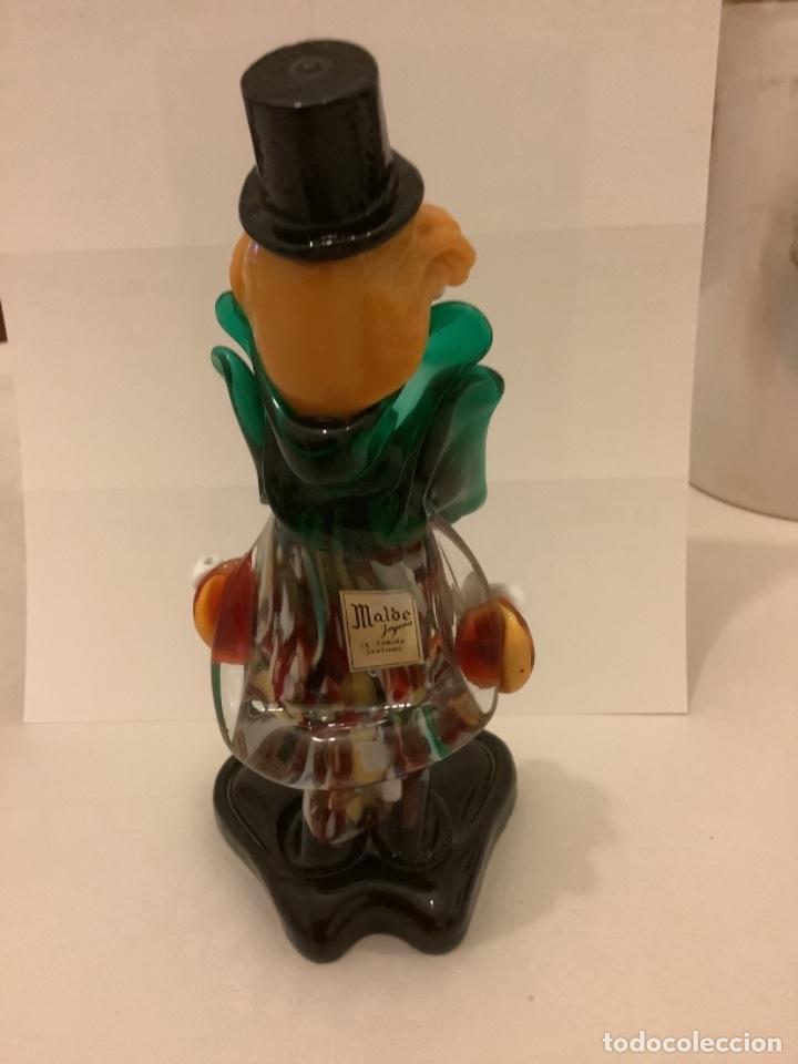 Antig&uuml;edades: PAYASO CRISTAL MURANO 20 cm - Foto 2