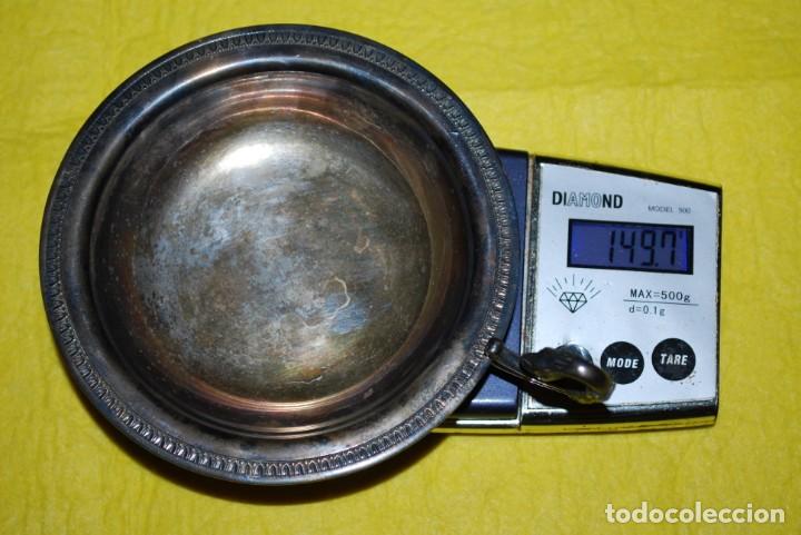 Antig&uuml;edades: Cernicero o plato de plata Impecable y antiguo . - Foto 9