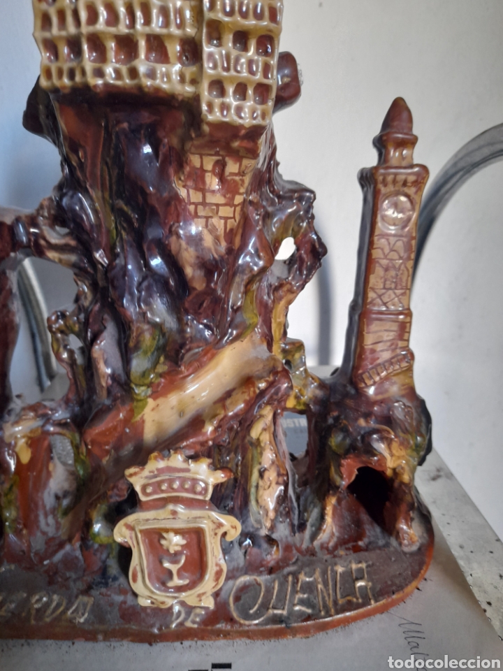 Antig&uuml;edades: Antiguo gran botijo de Cuenca - Foto 2
